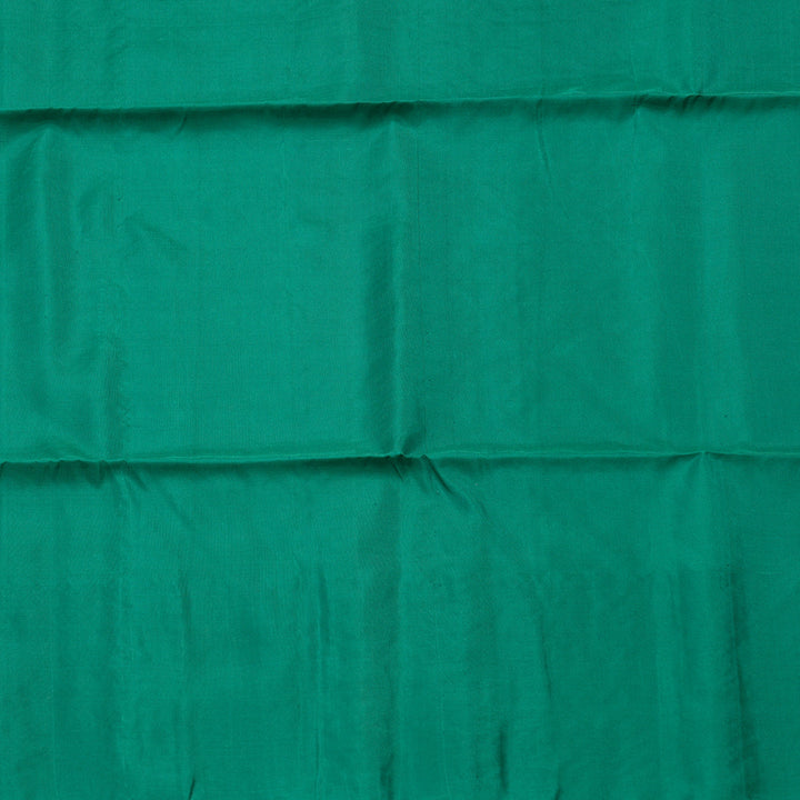 Hayagrivas Handloom Faded Green Soft Silk Saree with Rama Green Border KBE1094I2-9