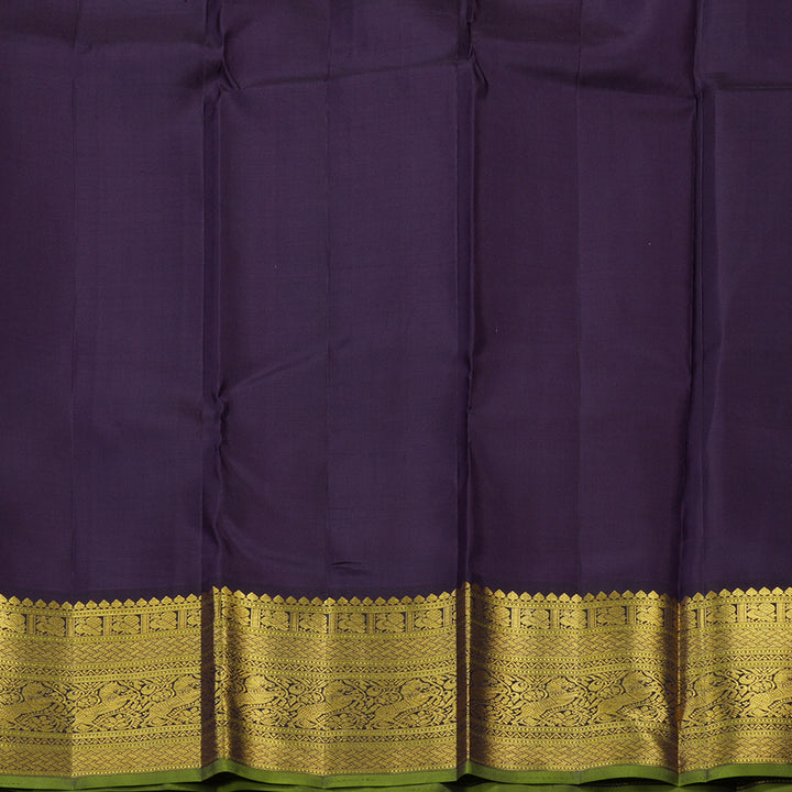 Hayagrivas Handloom Pure Kanjivaram Silk Saree in Enchanting Sky Blue KBE10D24-5