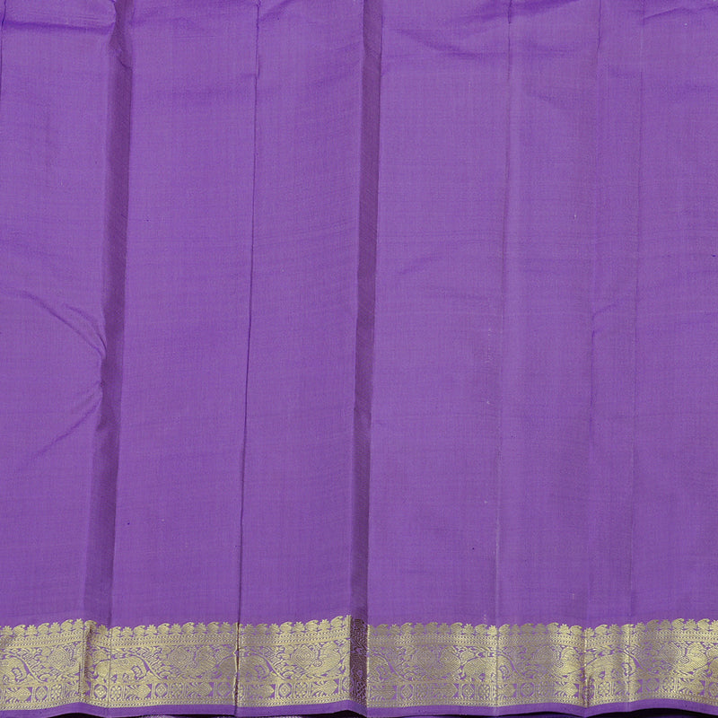 Hayagrivas Handloom Kanjivaram Silk Saree in Enchanting Lavender KBE10D5-1