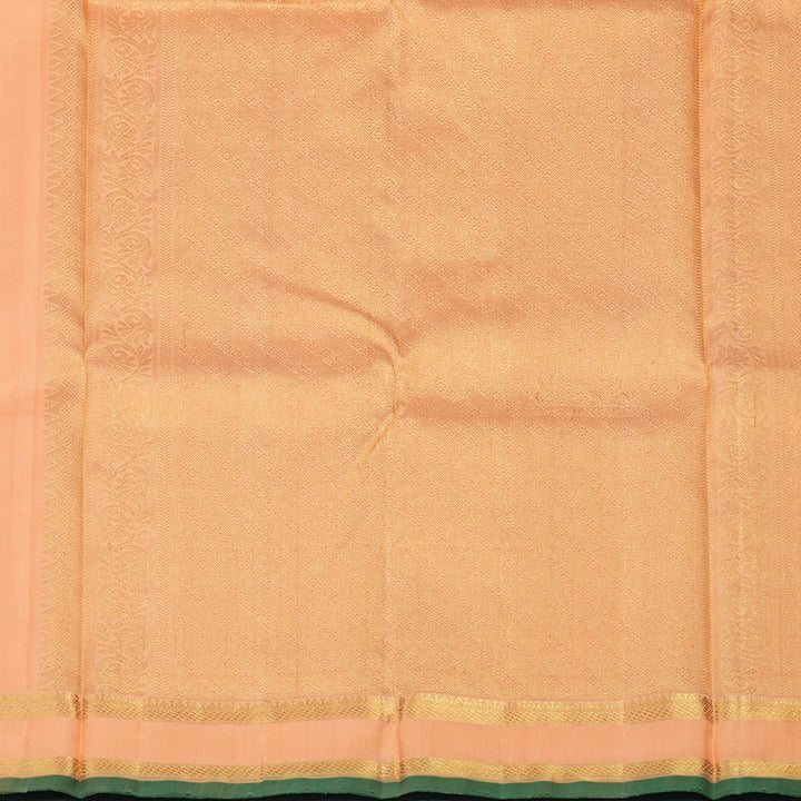 Hayagrivas Handloom Peach Kanjivaram Silk Saree KBE1109I3-1