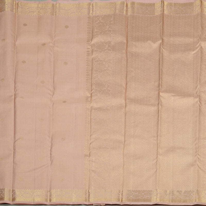 Hayagrivas Onion Pink Handloom Kanjivaram Silk Saree KBE110D14-1