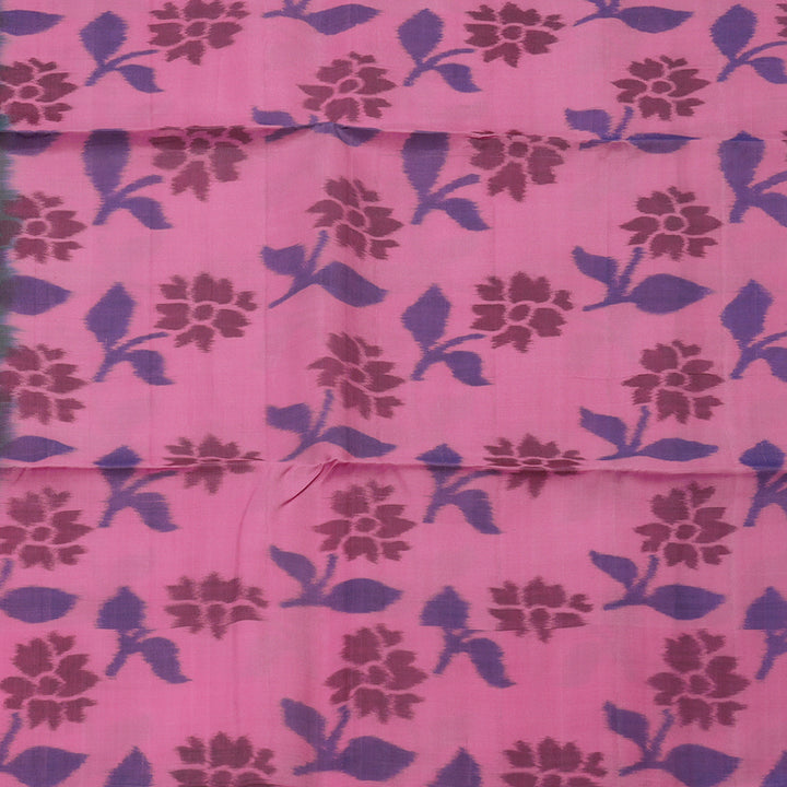 Hayagrivas Bottle Green Pure Ikkat Soft Silk Saree KBE1117I4-2