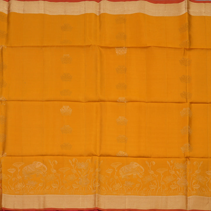 Hayagrivas Kilangu Manjal Pure Soft Silk Saree KBE1118I1-26