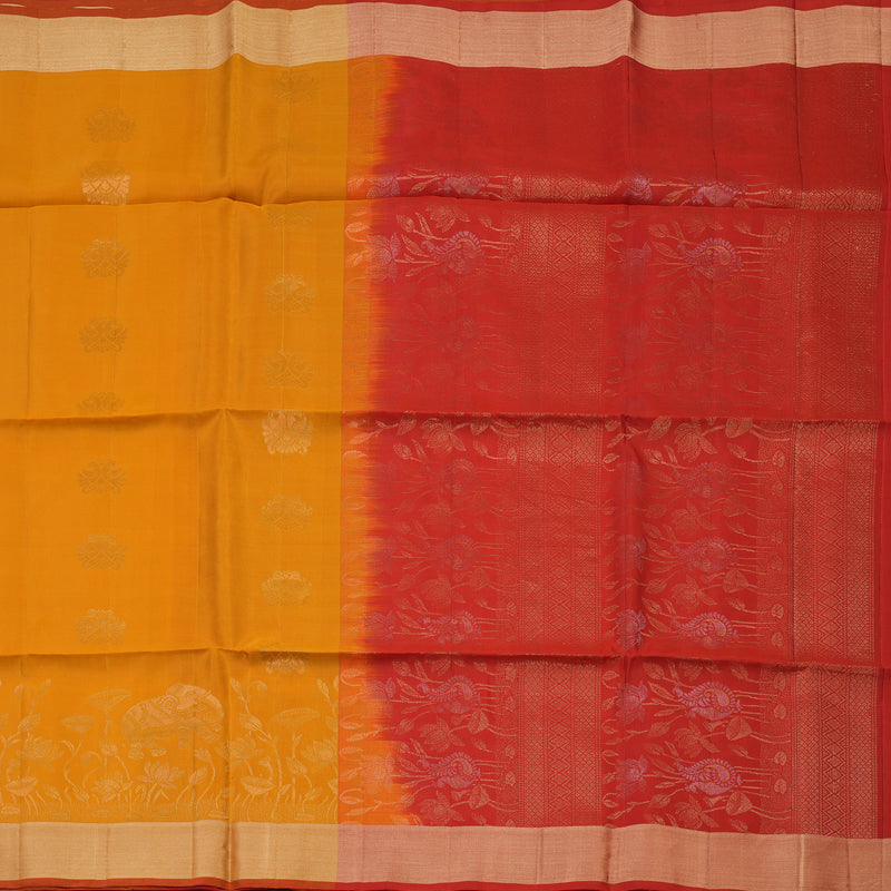 Hayagrivas Kilangu Manjal Pure Soft Silk Saree KBE1118I1-26