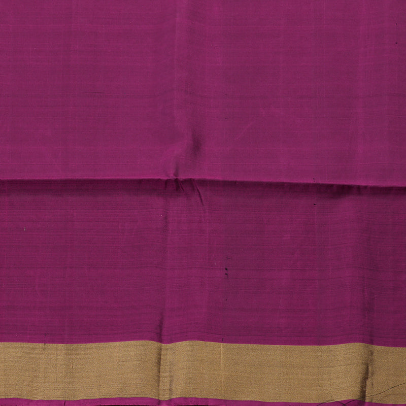 Hayagrivas Peacock Green Handloom Soft Silk Saree KBE1118I1-64