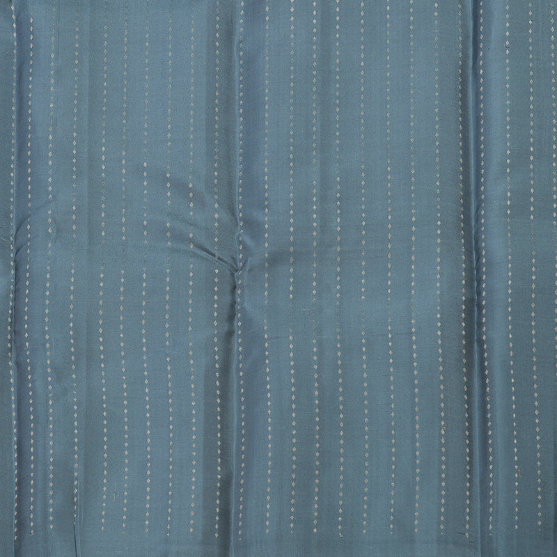 Hayagrivas Handloom Half White Kanjivaram Silk Saree KBE1120I6-1