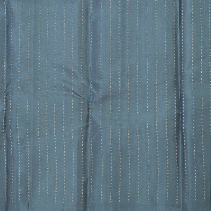 Hayagrivas Handloom Half White Kanjivaram Silk Saree KBE1120I6-1