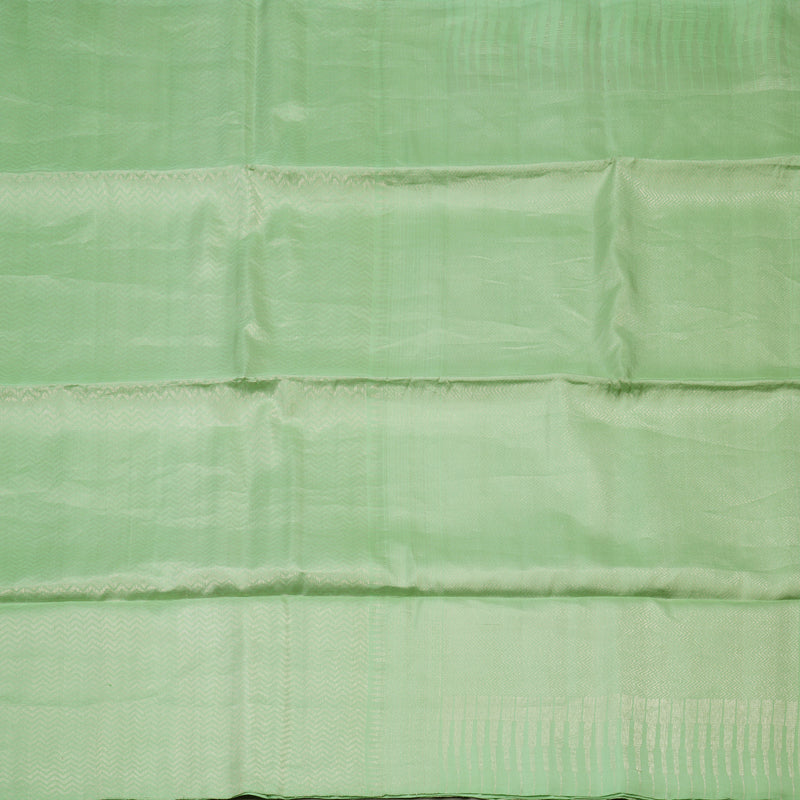 Hayagrivas Pista Green Pure Soft Silk Saree KBE1125I3-7