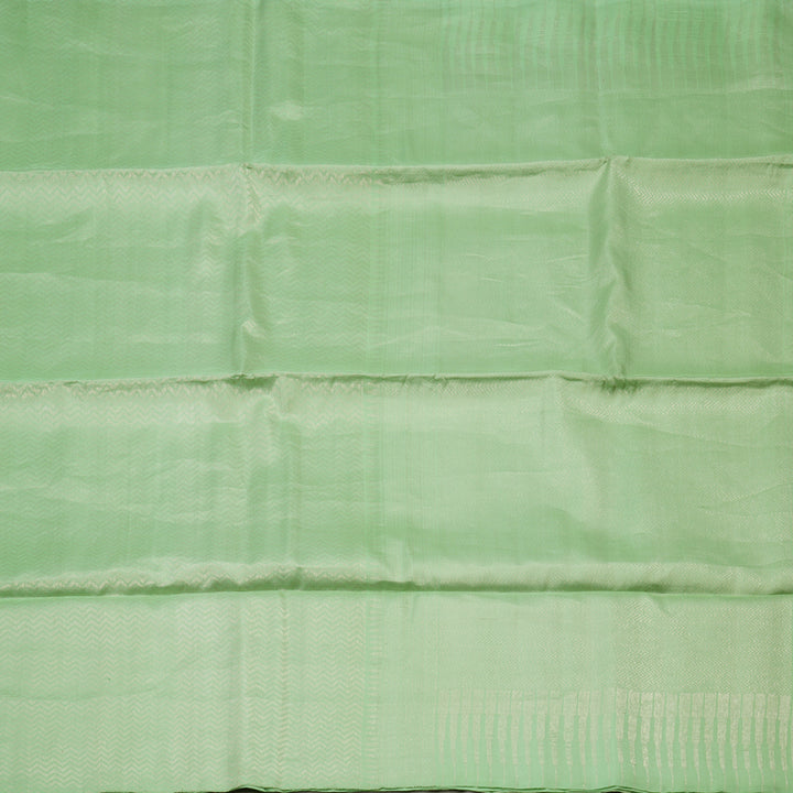 Hayagrivas Pista Green Pure Soft Silk Saree KBE1125I3-7
