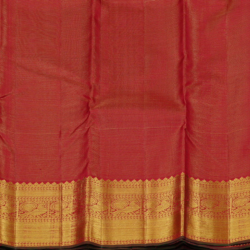 Hayagrivas Maroon Handloom Kanjivaram Silk Saree KBE112D6-1