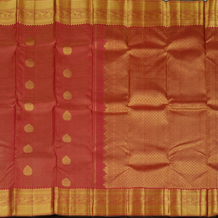 Hayagrivas Maroon Handloom Kanjivaram Silk Saree KBE112D6-1