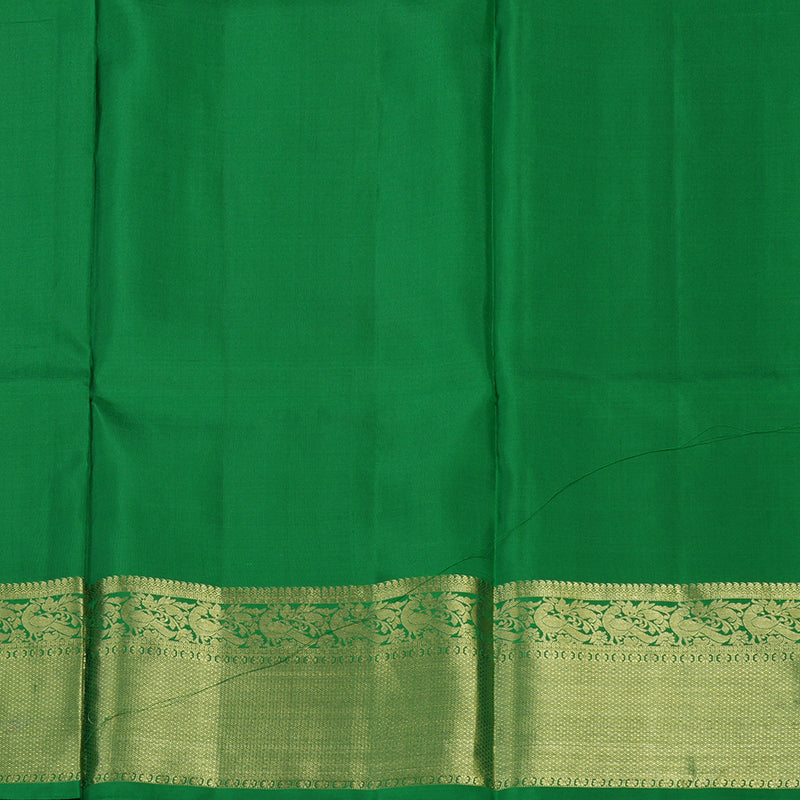 Hayagrivas Handloom Baby Pink Kanjivaram Pattu Pavadai with Light Green Border KBE1147I11-2