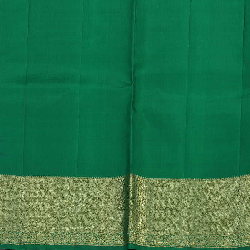 Hayagrivas Handloom Violet Kanjivaram Silk Pattu Pavadai KBE1147I11-5