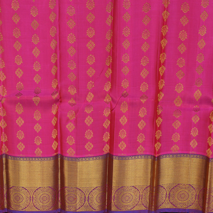 Hayagrivas Pink Kanjivaram Pattu Pavadai KBE1147I12-10