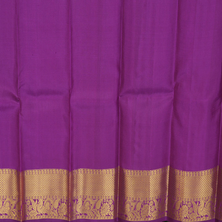 Hayagrivas Pista Green Kanjivaram Pattu Pavadai KBE1147I12-3