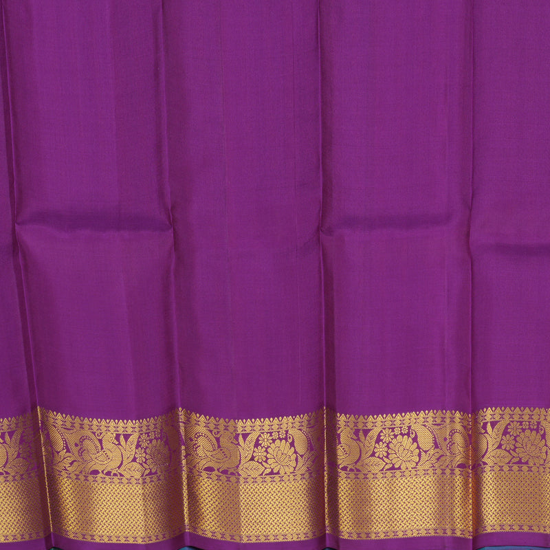 Hayagrivas Sky Blue Kanjivaram Pattu Pavadai KBE1147I12-6