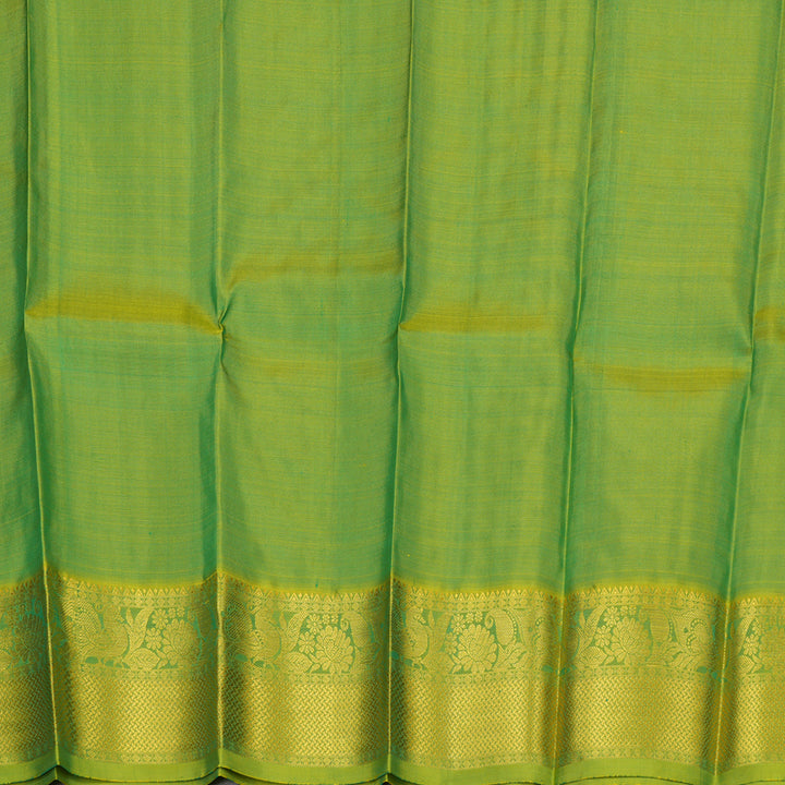 Hayagrivas Mayilkazhuthu Kanjivaram Pattu Pavadai KBE1147I12-7