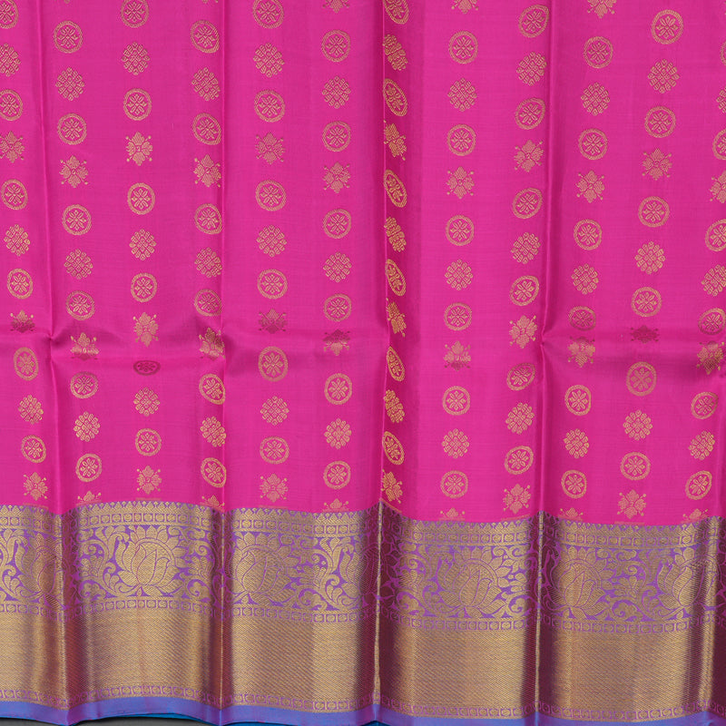 Hayagrivas Magenta Kanjivaram Pattu Pavadai KBE1147I12-9