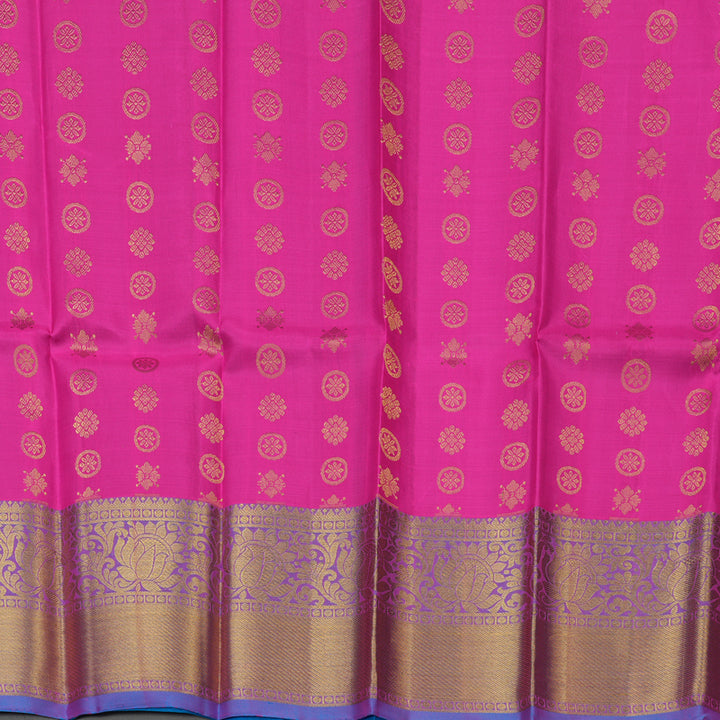 Hayagrivas Magenta Kanjivaram Pattu Pavadai KBE1147I12-9