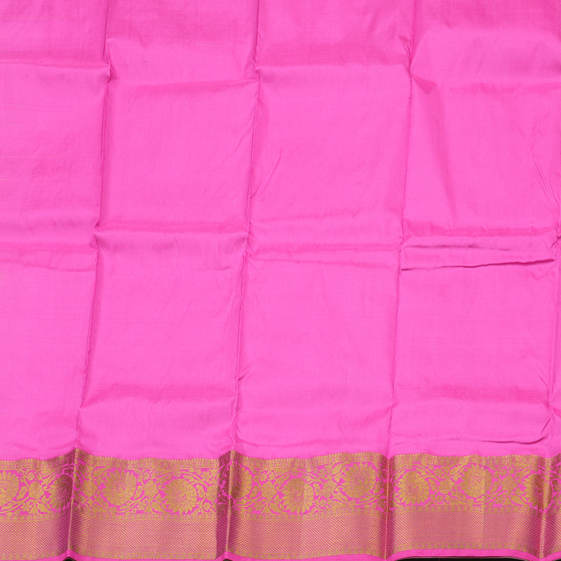 Hayagrivas Parrot Green Kanjivaram Pattu Pavadai KBE1147I2-7