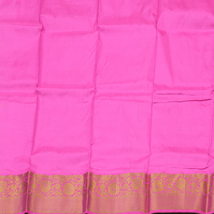 Hayagrivas Parrot Green Kanjivaram Pattu Pavadai KBE1147I2-7