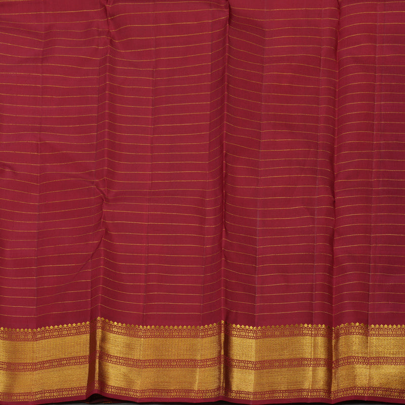 Hayagrivas Handloom Multicolour Checks Kanjivaram Silk Saree KBE1149I3-1