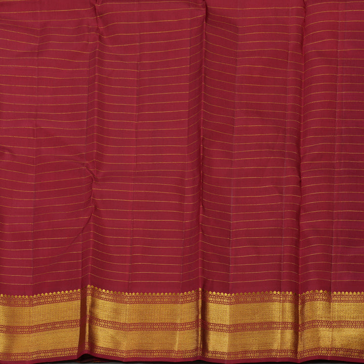 Hayagrivas Handloom Multicolour Checks Kanjivaram Silk Saree KBE1149I3-1
