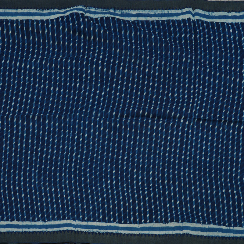 Hayagrivas Navy Blue Pure Cotton Saree KBE1169I1-59