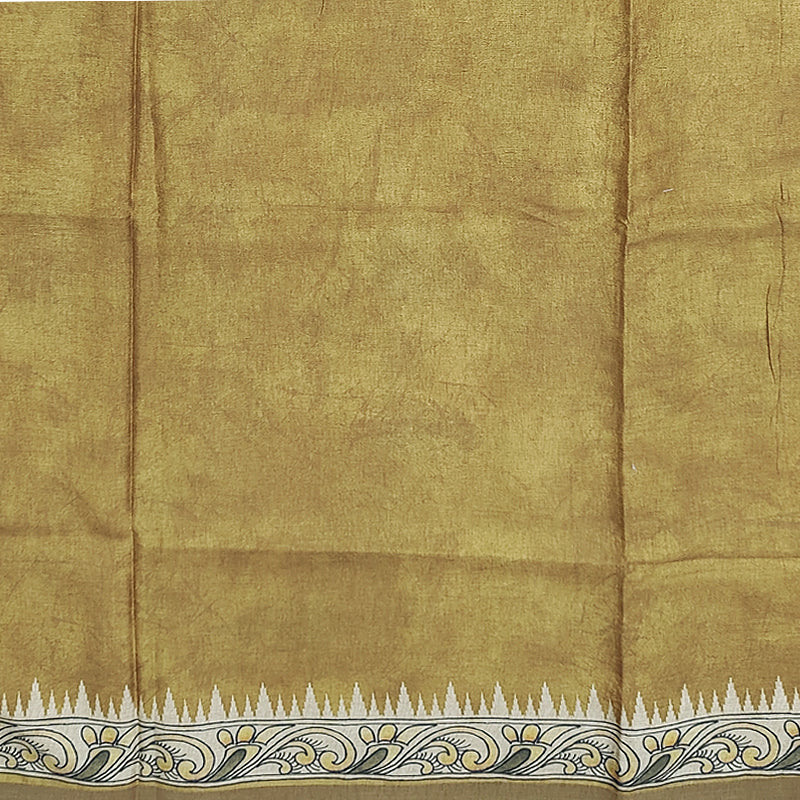 Hayagrivas Beige Fancy Cotton Saree KBE1182I1-20
