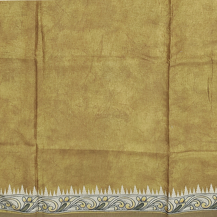 Hayagrivas Beige Fancy Cotton Saree KBE1182I1-20