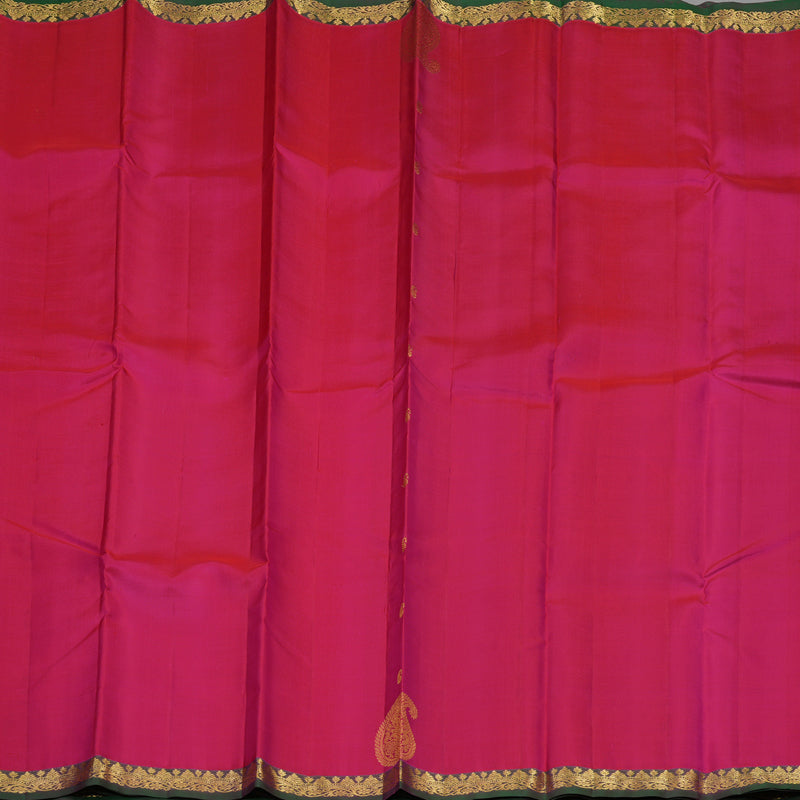 Hayagrivas Pink Kanjivaram Silk Saree with Manthalir border KBE1192I7-3