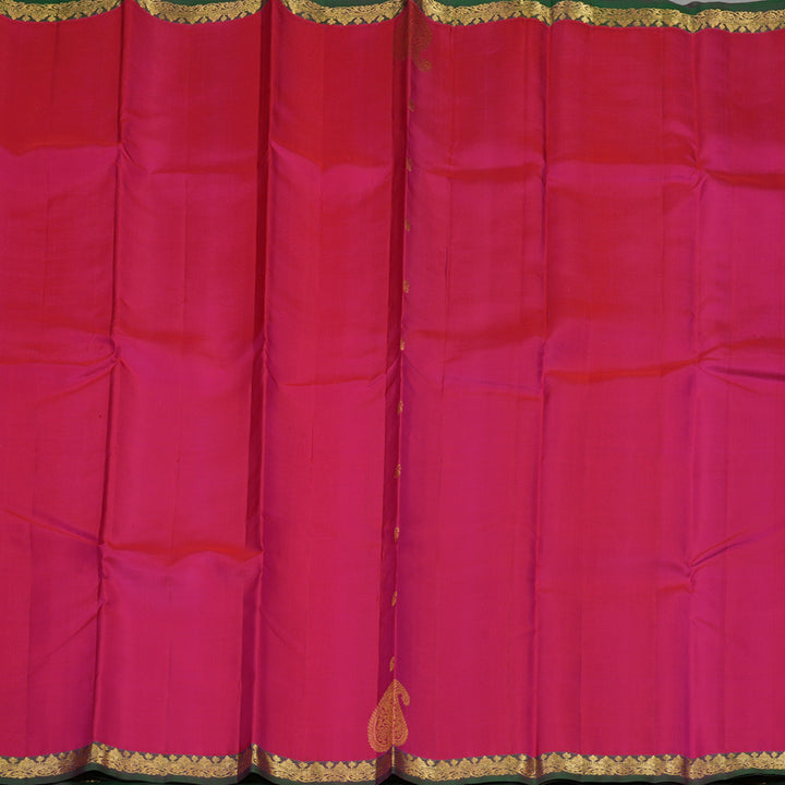 Hayagrivas Pink Kanjivaram Silk Saree with Manthalir border KBE1192I7-3