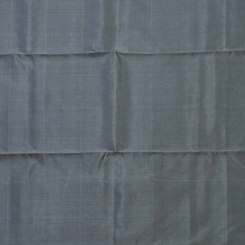 Hayagrivas Handloom Black Soft Silk Saree with Dark Grey Border KBE1195I24-1