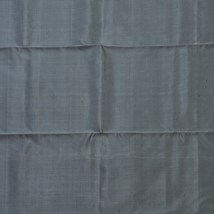 Hayagrivas Handloom Black Soft Silk Saree with Dark Grey Border KBE1195I24-1