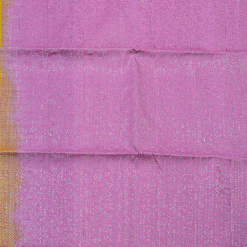 Hayagrivas Handloom Sampanga Yellow Soft Silk Saree KBE1195I3-1