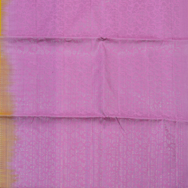 Hayagrivas Handloom Sampanga Yellow Soft Silk Saree KBE1195I3-1