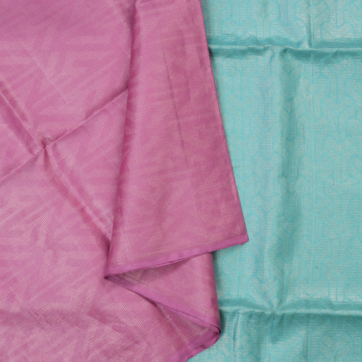 Hayagrivas Rose Pink Handloom Soft Silk Saree KBE1195I30-1
