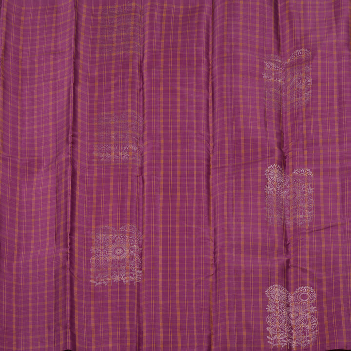 Hayagrivas Purple Pure Soft Silk Saree KBE1195I38-1