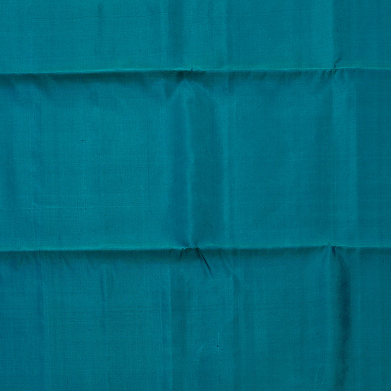 Hayagrivas Handloom Purplish Blue Soft Silk Saree with Peacock Blue Border KBE1195I6-1