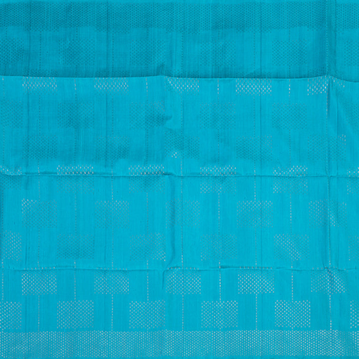 Hayagrivas Aqua Blue Pure Soft Silk Saree KBE1195I7-1
