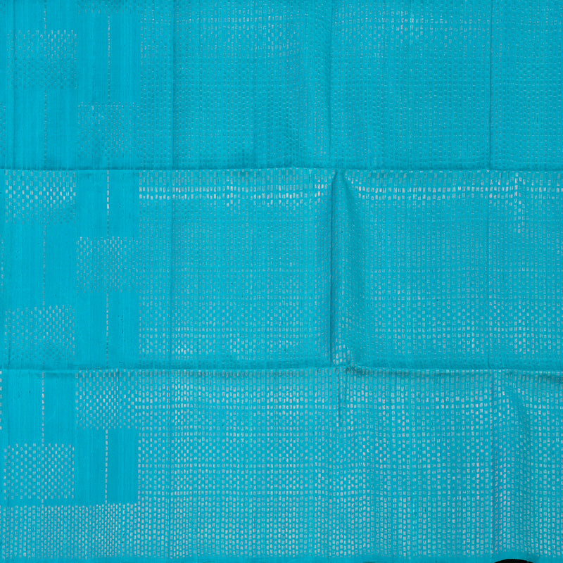 Hayagrivas Aqua Blue Pure Soft Silk Saree KBE1195I7-1