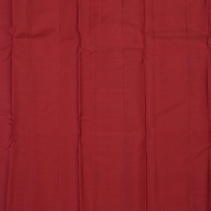 Hayagrivas Handloom Half-White Kanjivaram Silk Saree KBE1199I2-1