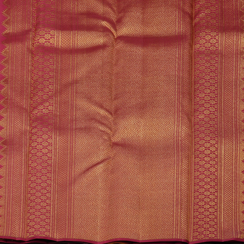 Hayagrivas Multi Colour Checks Handloom Kanjivaram Silk Saree KBE120D12-1