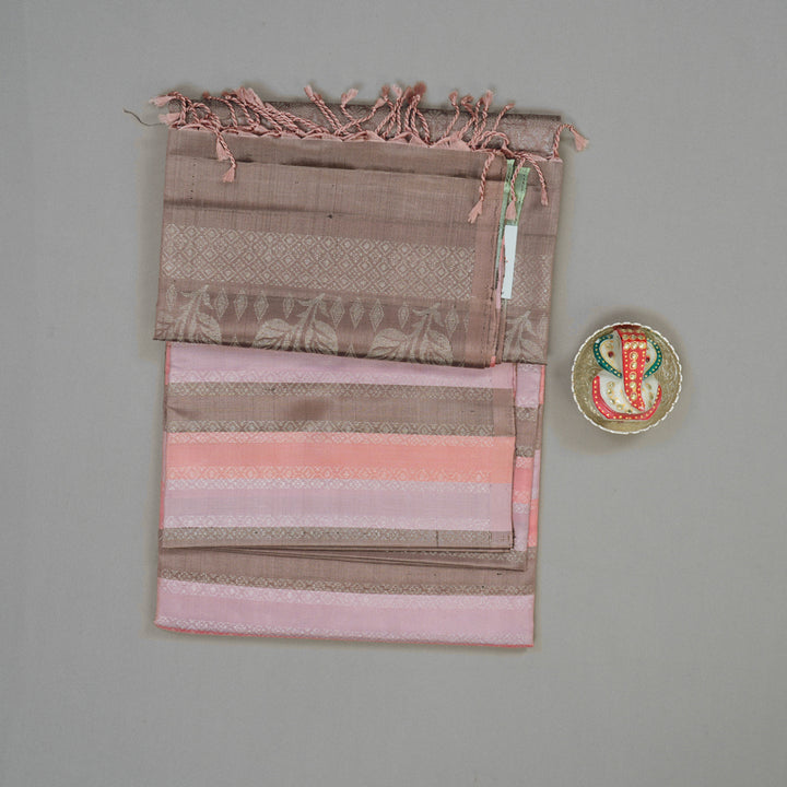 Hayagrivas Handloom Multicolour Soft Silk Saree KBE1222I6-1