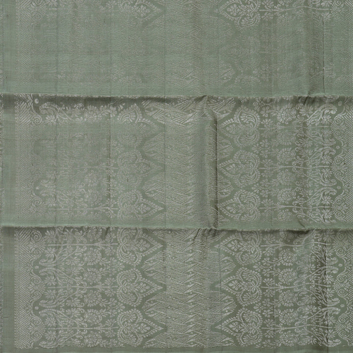 Hayagrivas Handloom Mint Green Soft Silk Saree KBE1222I6-2