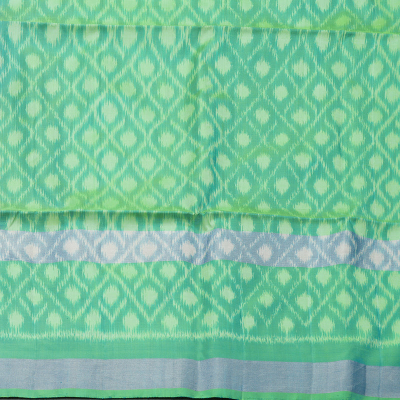 Hayagrivas Violet Pure Ikkat Soft Silk Saree KBE1225I1-5