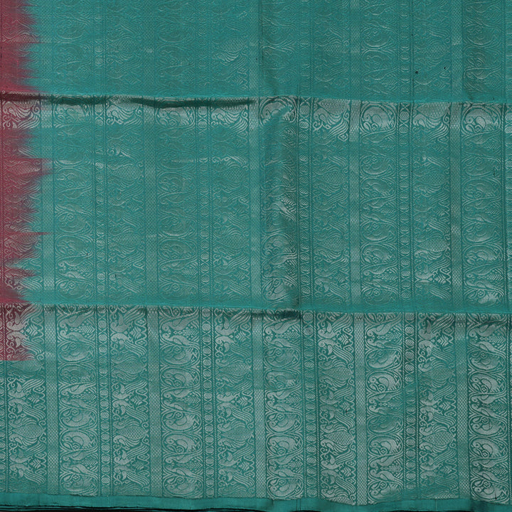 Hayagrivas Copper Rust Pure Soft Silk Saree KBE1225I15-2