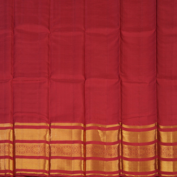 Hayagrivas Handloom Baby Pink Kanjivaram Pattu Pavadai with Red border KBE1234I5-2