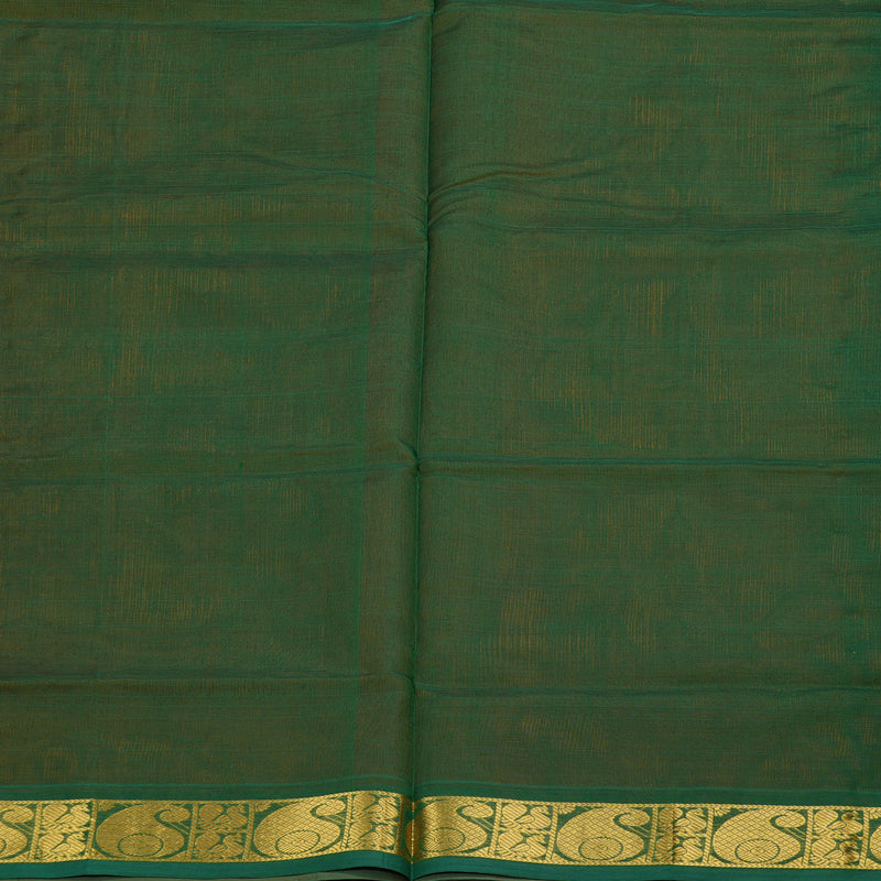 Hayagrivas Handloom Pure Silk Cotton Saree  in Regal Burnt Orange KBE123D2-1