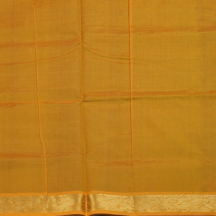 Hayagrivas Handloom Pure Silk Cotton Saree in Dark Brown KBE123D2-12